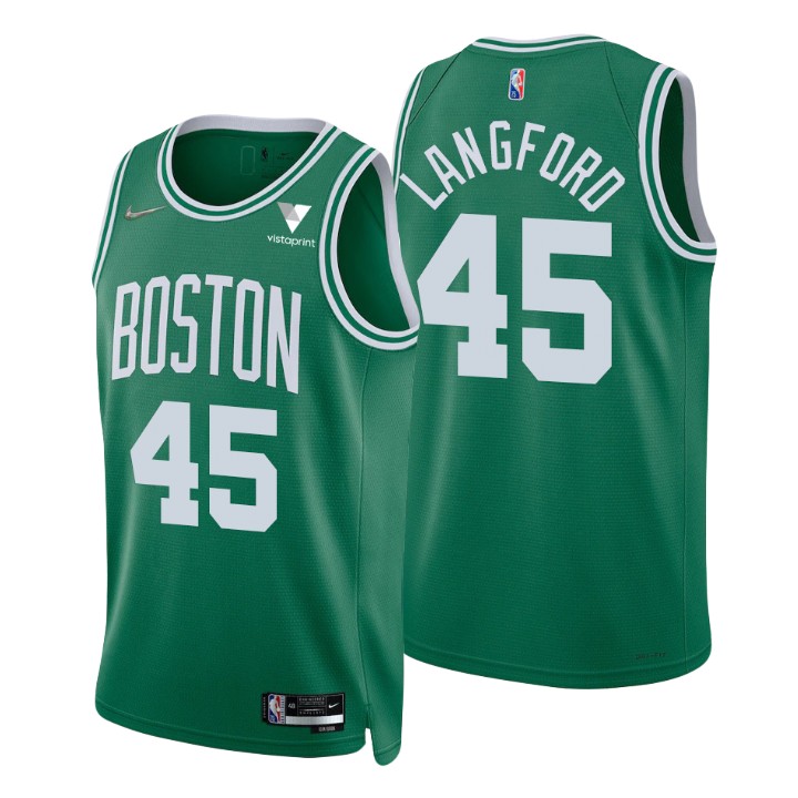 Men's Boston Celtics Romeo Langford #9 Diamond 75th Anniversary Icon Jersey 2401OFUA